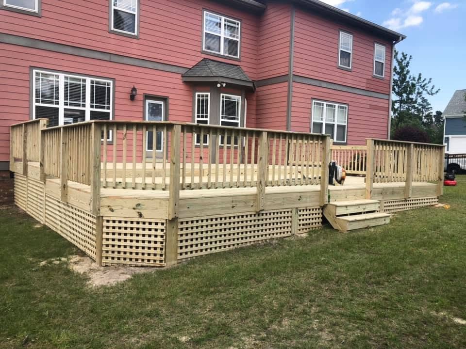 Completed deck ready to enjoy